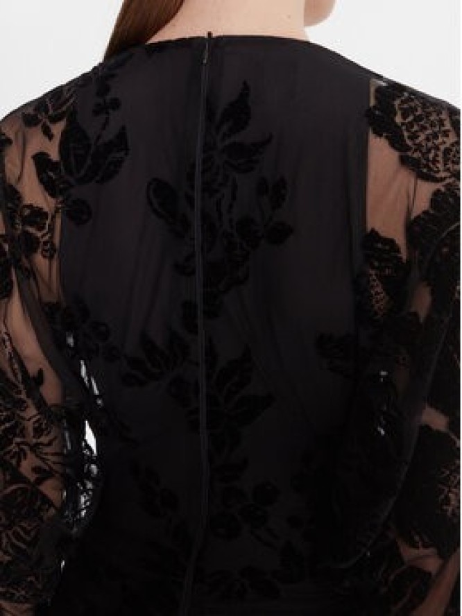 PINKO Sukienka koktajlowa Roulette 105624 A2QD Czarny Regular Fit