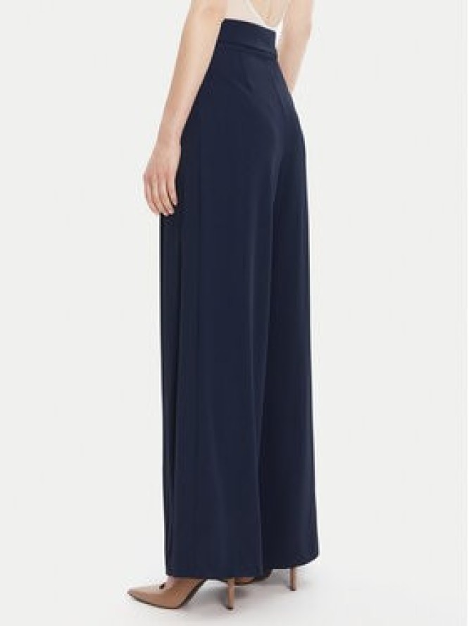 Rinascimento Spodnie palazzo CFC0125495003 Granatowy Wide Leg