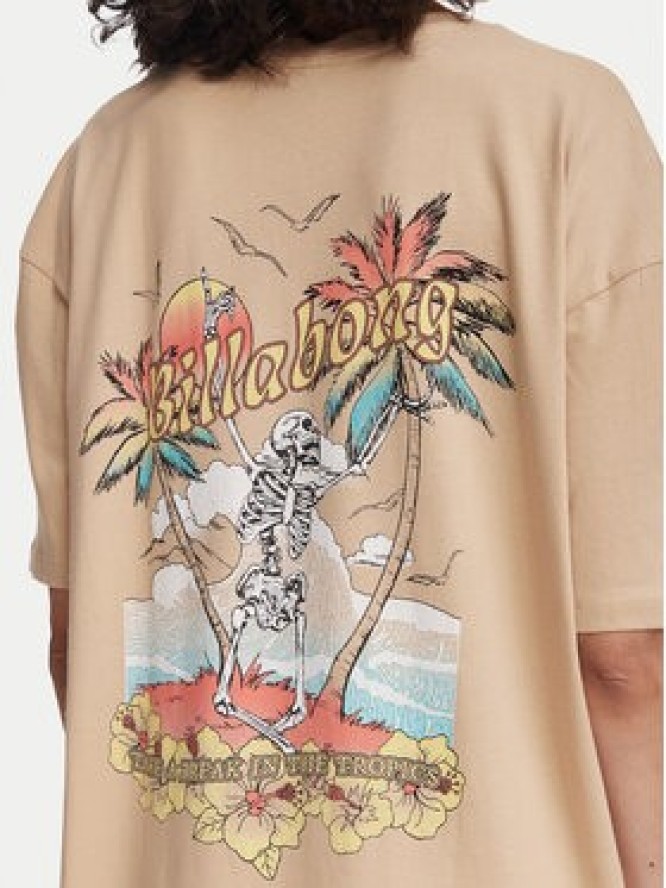 Billabong T-Shirt Take A Break EBJZT00407 Khaki Oversize