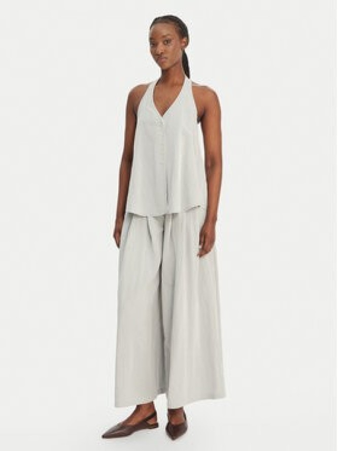 Eleh Bluzka SS260092 Błękitny Relaxed Fit