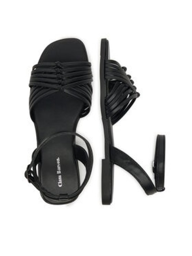 Clara Barson Sandały WS24006-01 Czarny
