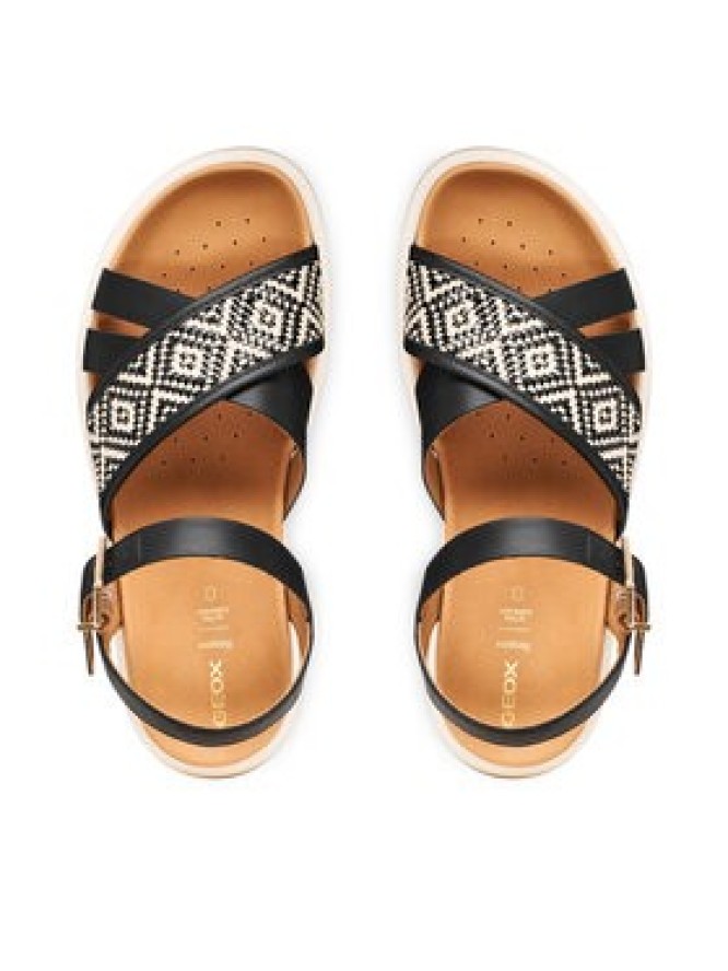 Geox Sandały D Xand 2S D65PAB 09B11 C9999 Czarny