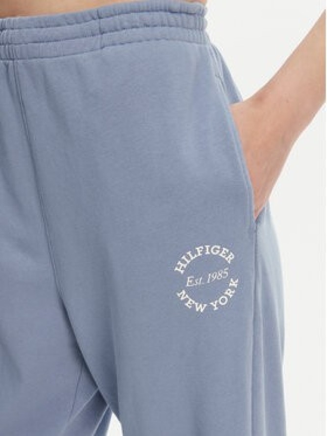 Tommy Hilfiger Spodnie dresowe UW0UW05793 Niebieski Regular Fit