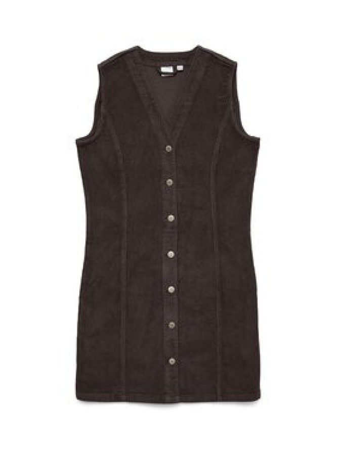 Vero Moda Sukienka codzienna Eden 10333959 Brązowy Regular Fit