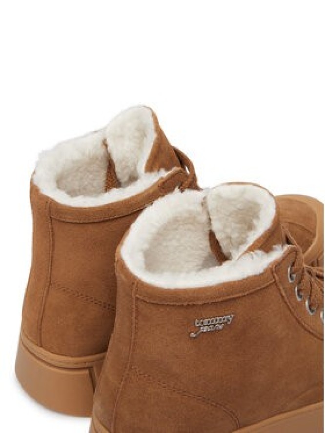 Tommy Jeans Trzewiki Tjw Platform Sneaker Mc Wl EN0EN03134 Brązowy