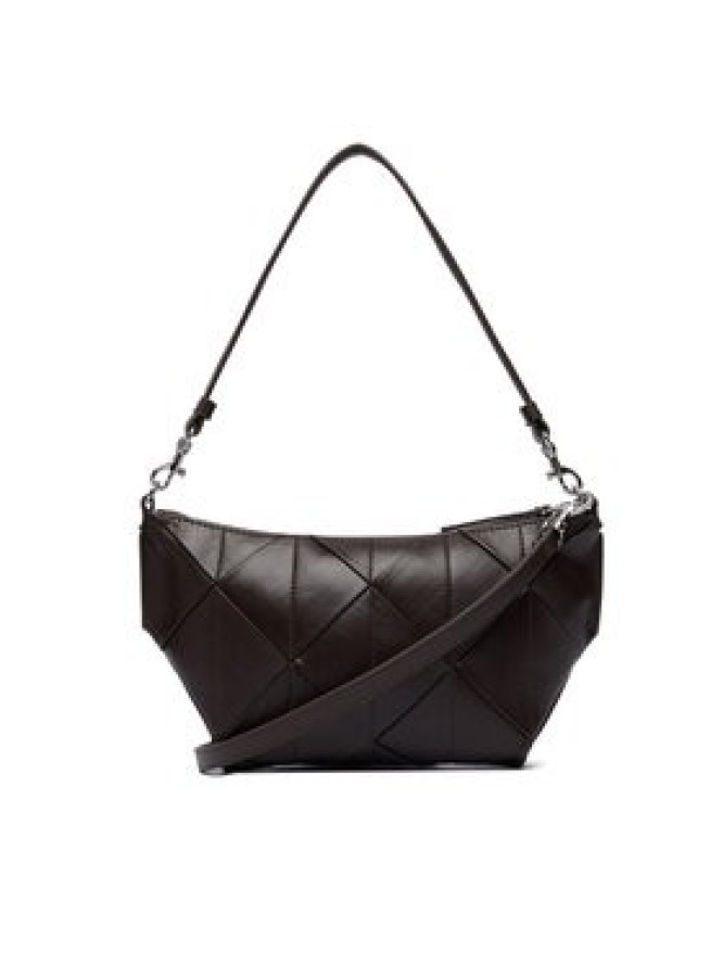 Calvin Klein Torebka Woven Shoulder Bag LV04F3546G Brązowy