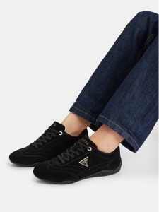 Guess Sneakersy FLPGAB SUE12 Czarny