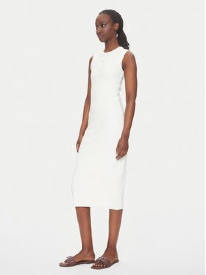 Calvin Klein Jeans Sukienka codzienna LV047C240G Beżowy Slim Fit