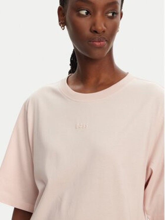 BOSS T-Shirt C_Enis 50523256 Różowy Oversize