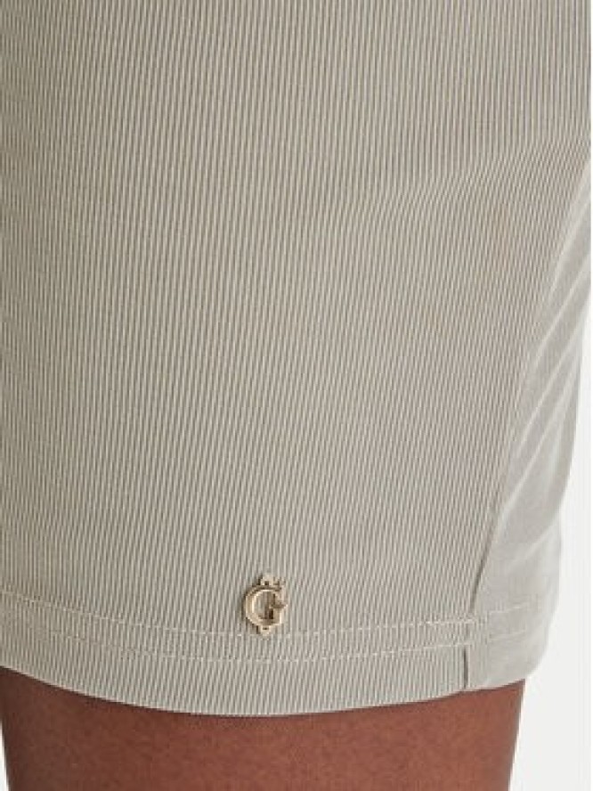 Guess Sukienka codzienna W6GK23 K3017 Khaki Regular Fit