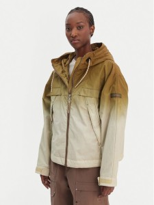 Napapijri Kurtka przejściowa A-Traveler Short DW NP0A4I6GG3A1 Zielony Regular Fit