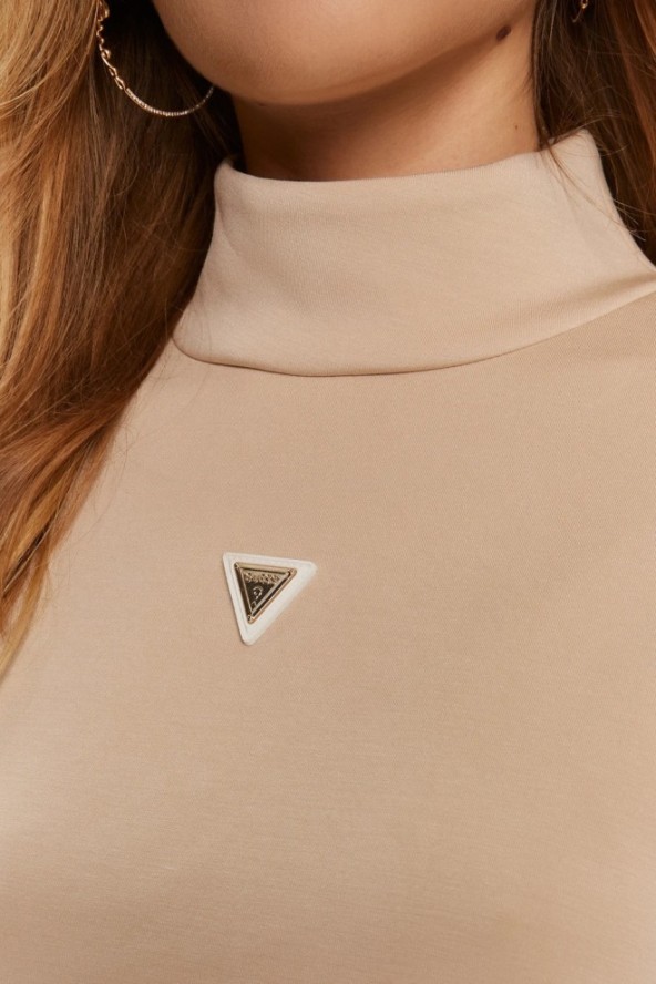 GUESS Beżowa damska bluza Olympe, Rozmiar M