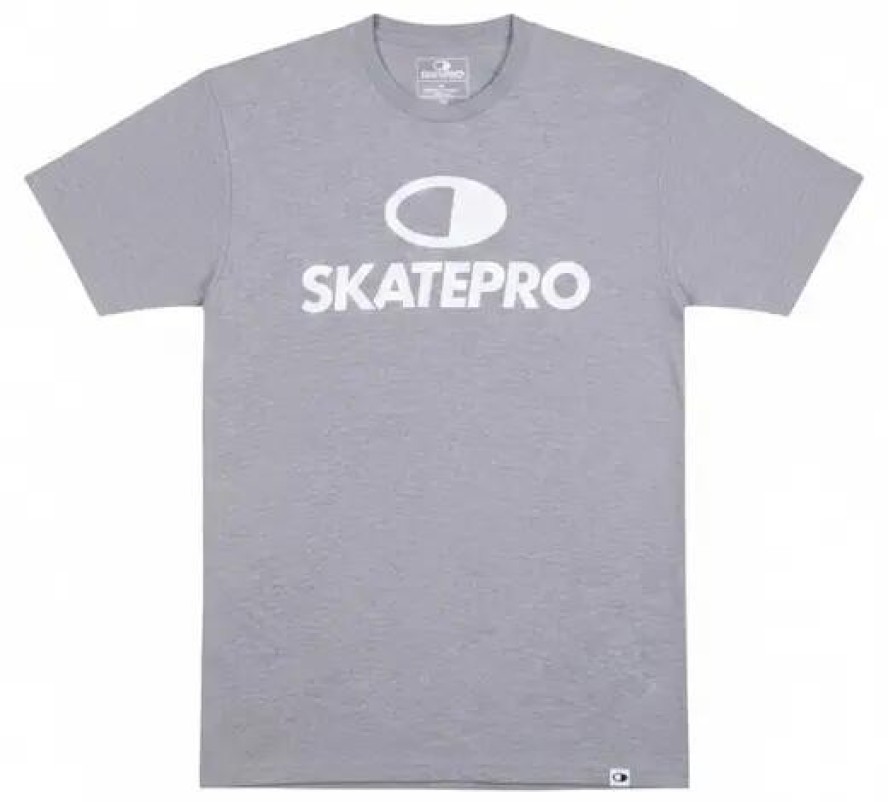 Odzież T-shirts unisex SkatePro Koszulka - S - Heather Grey