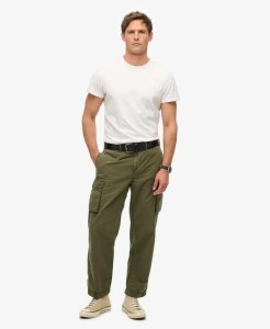 superdry Parachute Light Cargo Pant – 100% bawełna, lekki fason cargo
