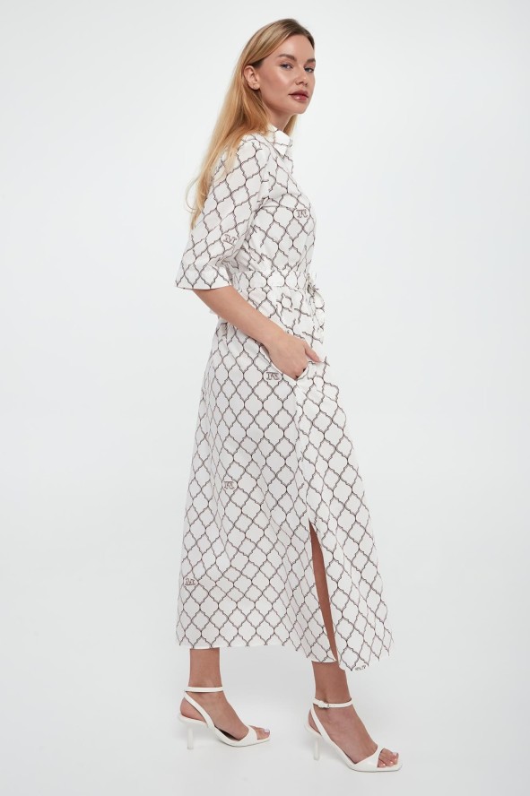 Sukienka midi Daniel MAX MARA BEACHWEAR