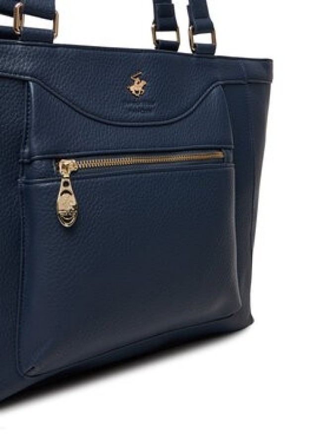 Beverly Hills Polo Club Torebka C-BHPC-L-002-08 Granatowy