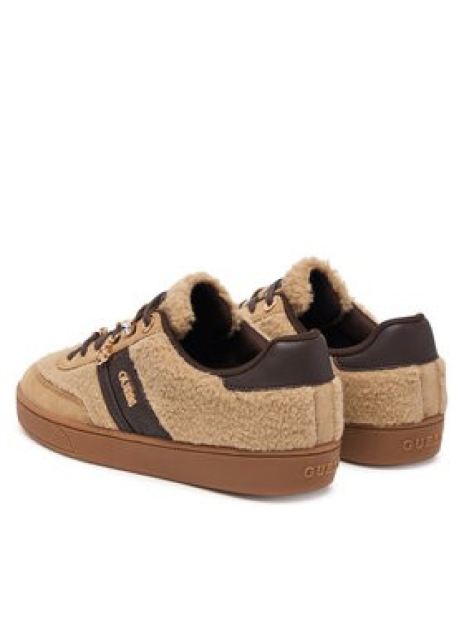 Guess Sneakersy FLFN3A FUR12 Beżowy