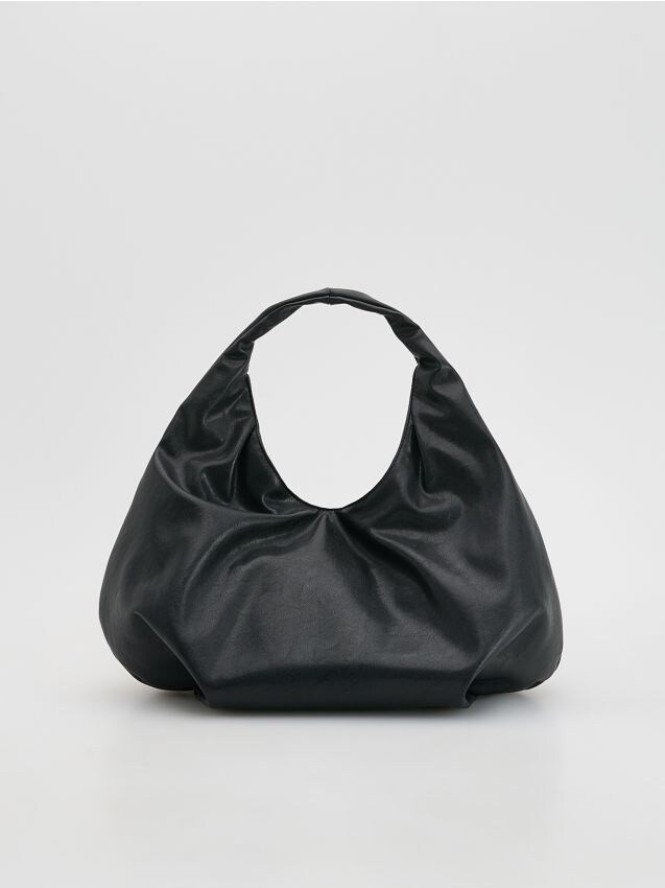 Duża torebka hobo - czarny