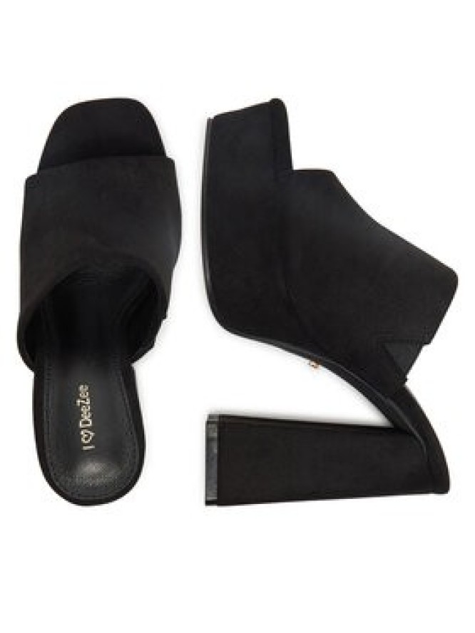 DeeZee Klapki F7979-1 Czarny