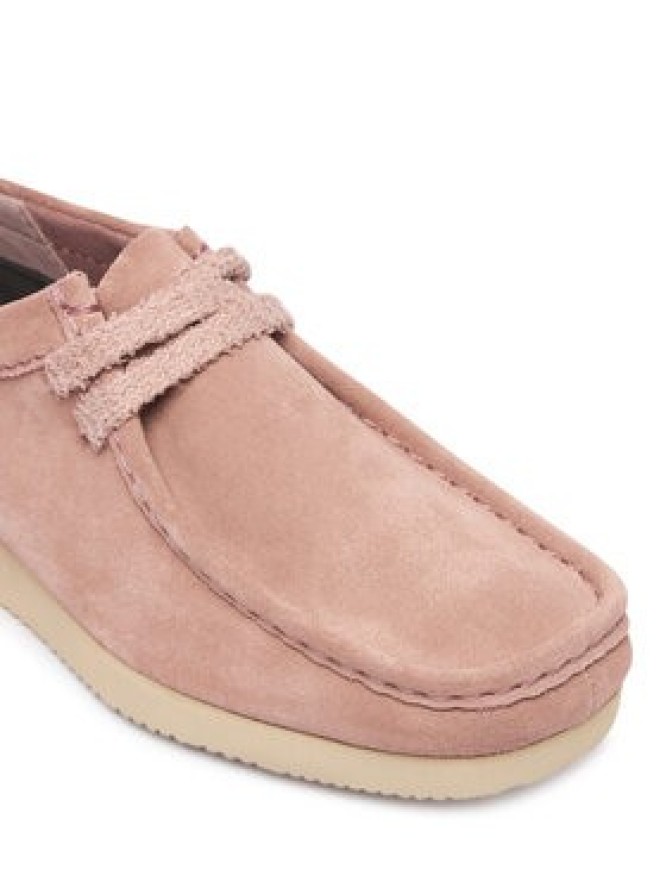 Clarks Półbuty Wallabee Lite. 26328429 Różowy