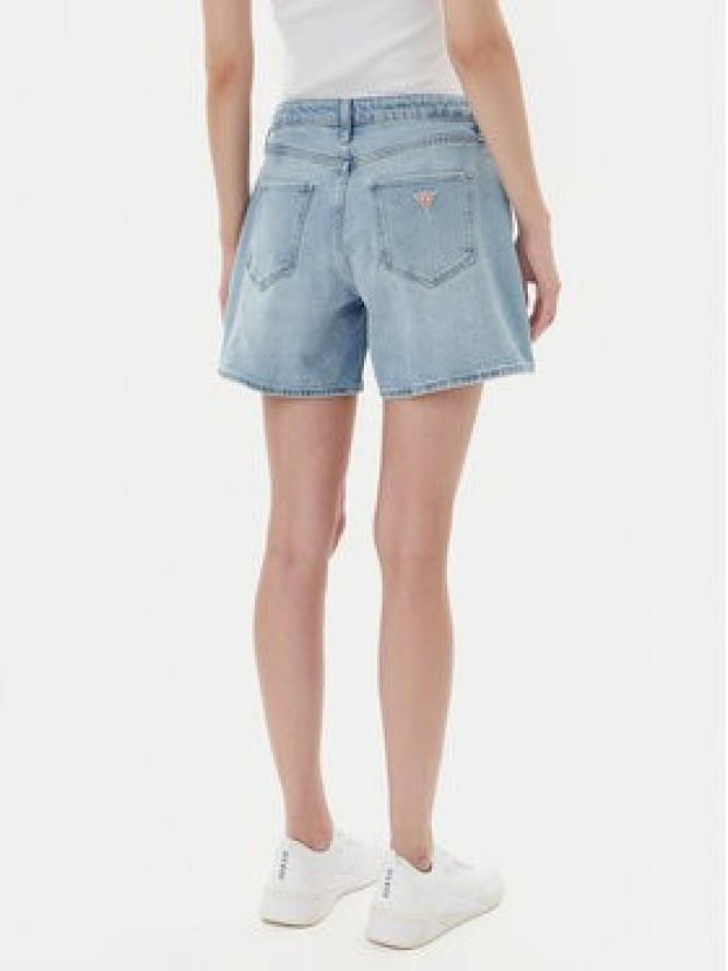 Guess Szorty jeansowe W5GD1A D4K30 Niebieski Regular Fit