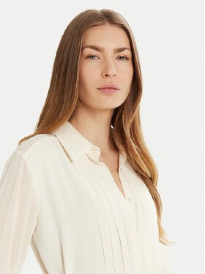 Marella Sukienka koszulowa Iorgo 2513221073 Écru Regular Fit