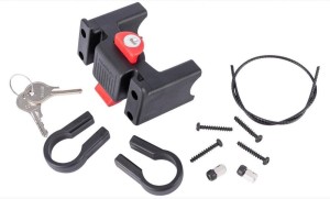 Adapter kierownicy RIXEN & KAUL Klickfix Ø22–26 mm z zamkiem