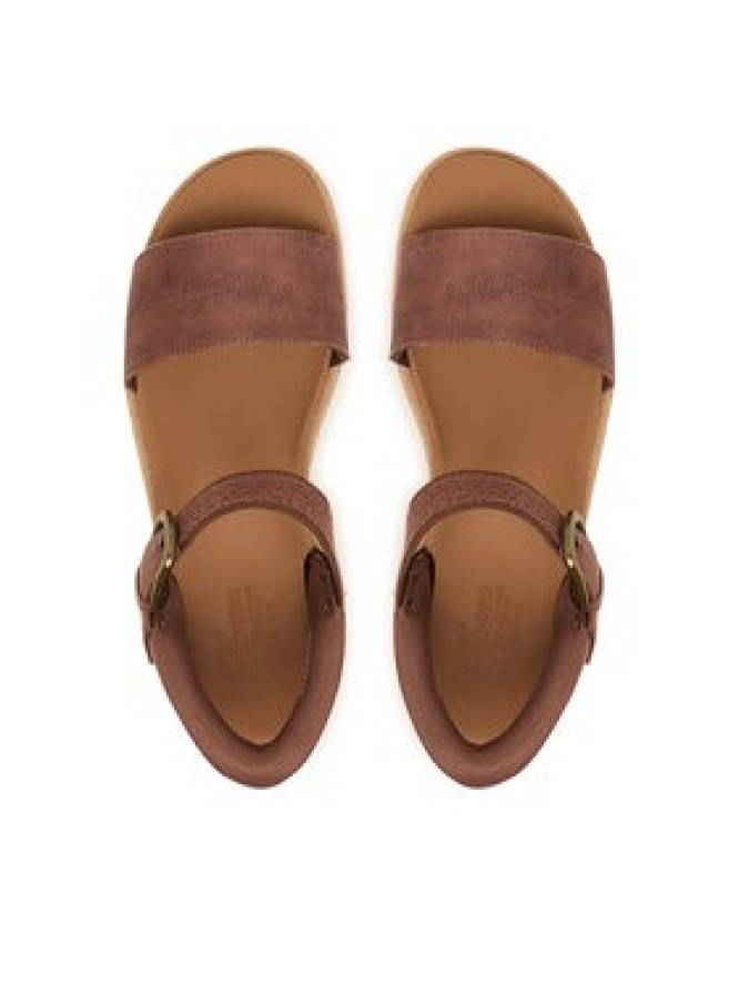 Skechers Sandały Bobs Sun Vibe 114423/CHOC Brązowy