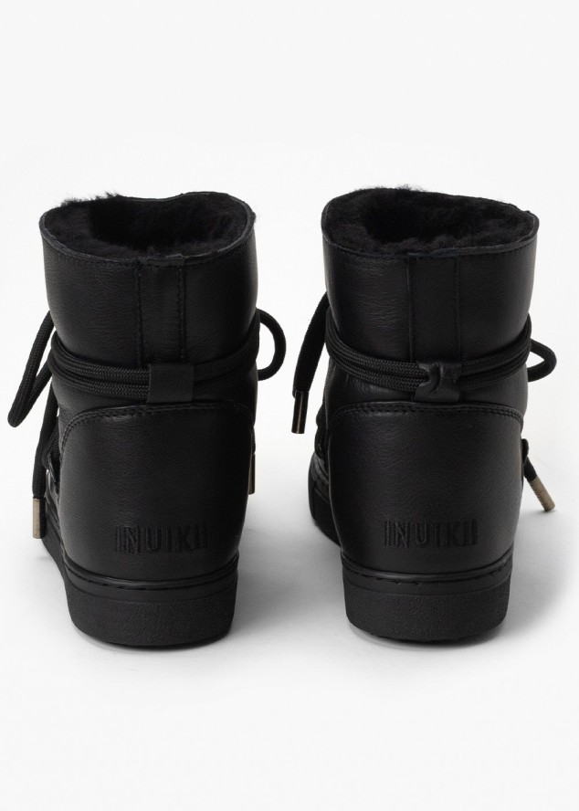 INUIKII FULL LEATHER Śniegowce damskie