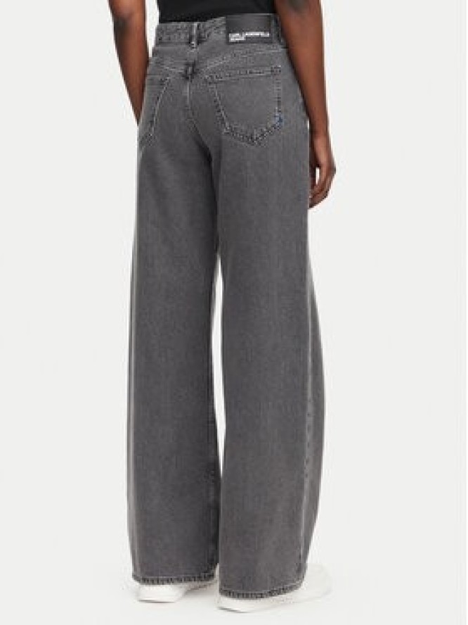 Karl Lagerfeld Jeans Jeansy B3W10103 Szary ciemny Relaxed Fit