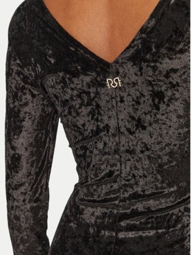 Rinascimento Sukienka koktajlowa CFC0121760003 Czarny Regular Fit