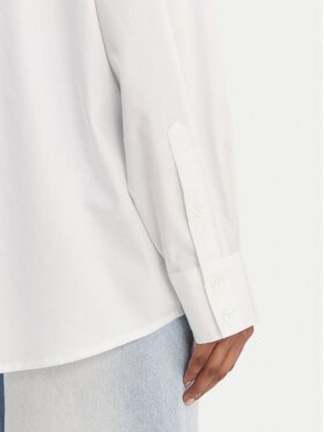 Guess Koszula W6RH57 WAF10 Biały Oversize