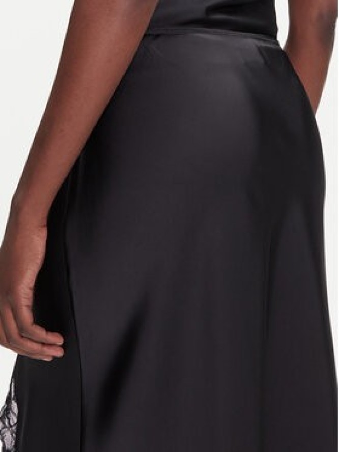 Calvin Klein Spódnica midi LV044C672G Czarny Regular Fit