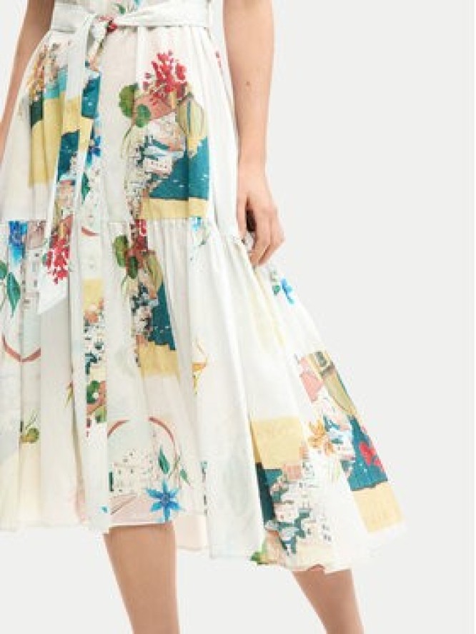 Desigual Sukienka koszulowa 26SWVW15 Kolorowy Regular Fit