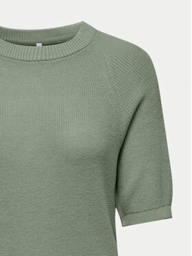 ONLY Sweter Lecia 15339541 Zielony Regular Fit