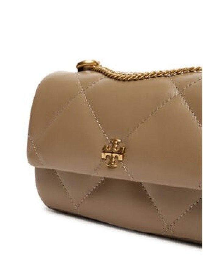 Tory Burch Torebka Mini Kira Diamond 154710 Beżowy