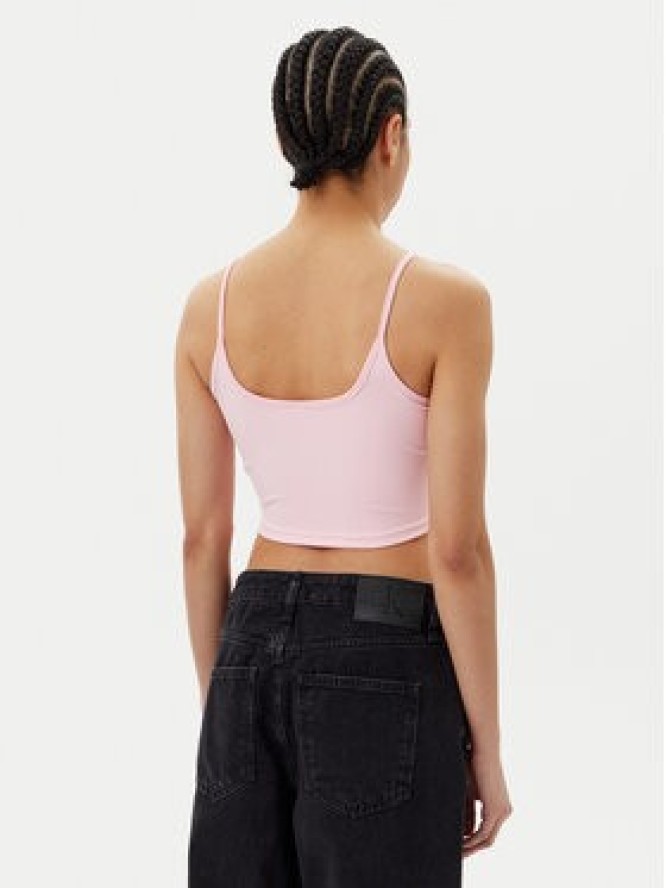 Karl Kani Top Small Signature Essential 61310126 Różowy Regular Fit