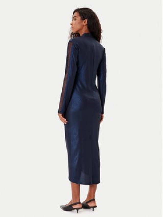 Joseph Ribkoff Sukienka koktajlowa 253742 Granatowy Slim Fit