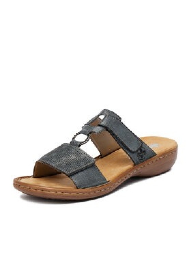 Rieker Klapki CEO-60885-12 Niebieski