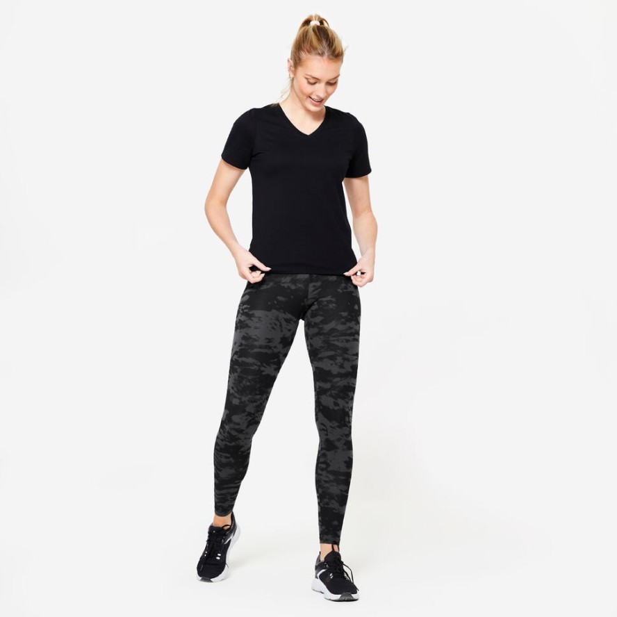 Koszulka z krótkim rękawem damska Domyos Gym & Pilates