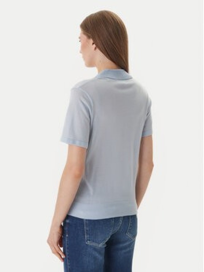 Guess Sweter W6GR03 Z0583 Błękitny Regular Fit