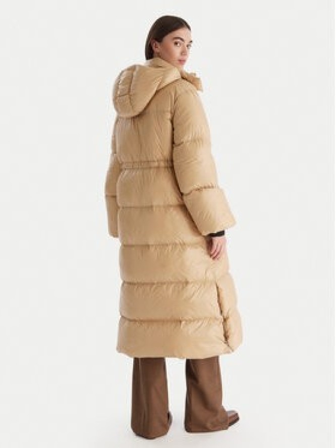 ViCOLO Kurtka puchowa TF0086 Beżowy Regular Fit