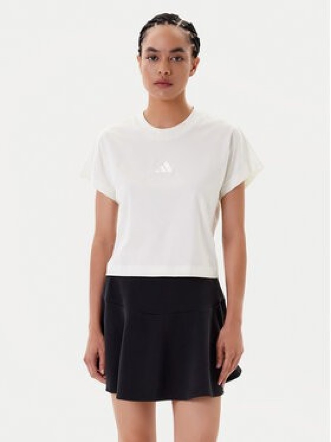 adidas Spódnica mini Seasonal Essentials 3-Stripes JM1919 Czarny Regular Fit