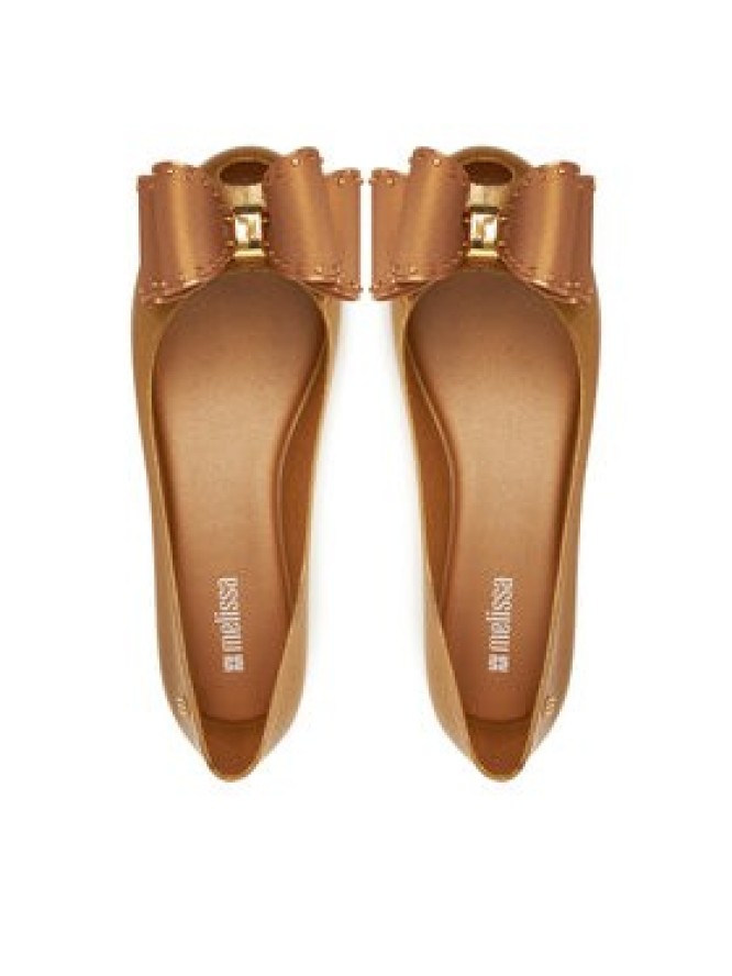 Melissa Baleriny Melissa Ultragirl Classic Bow Ad 35965 Złoty