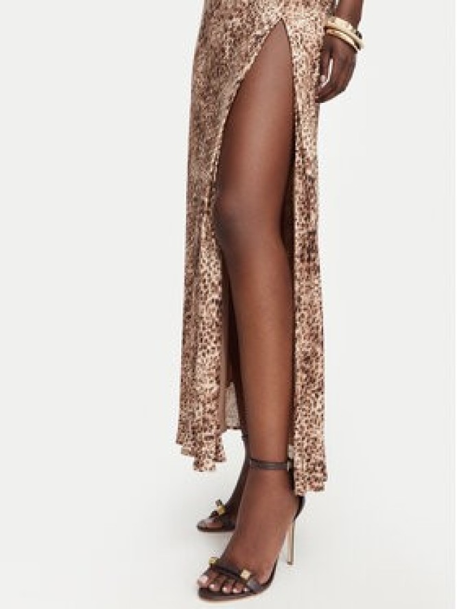 Bardot Sukienka letnia Lizbeth 59939DB1 Beżowy Slim Fit