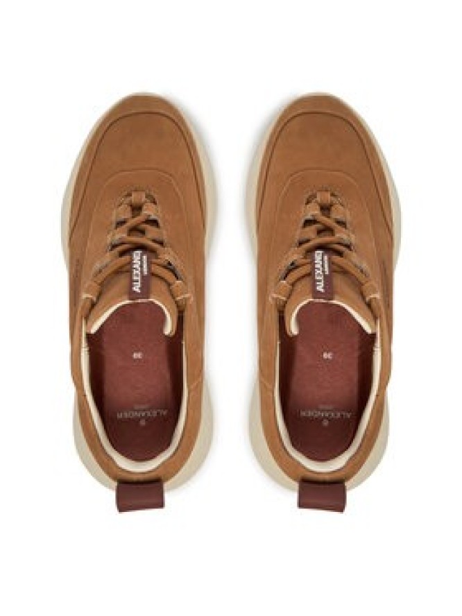 Alexander Smith Sneakersy London ALBEEPW-9660 Brązowy jasny
