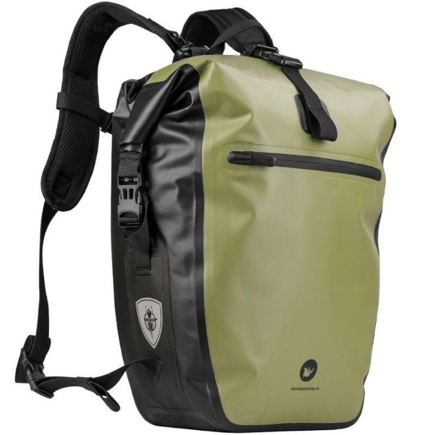 Sakwa rowerowa boczna na bagażnik plecak 2w1 Rhinowalk X21669 27l