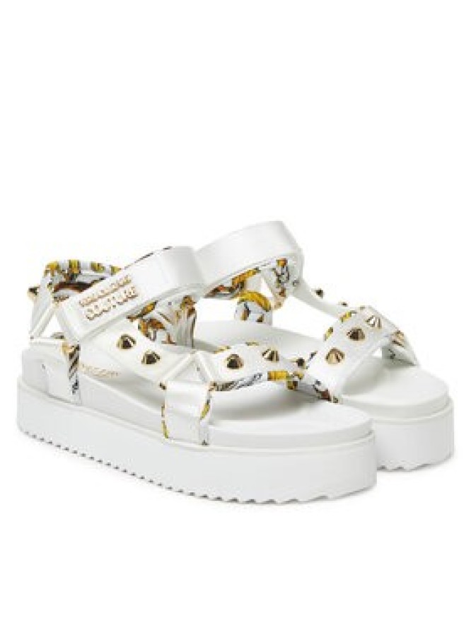 Versace Jeans Couture Sandały 78VA3SM2 Biały