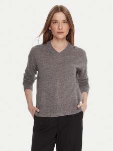 United Colors Of Benetton Sweter 102HD4032 Szary Relaxed Fit