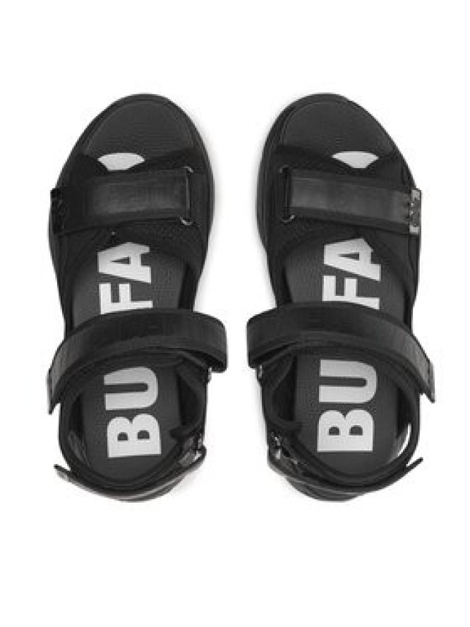 Buffalo Sandały Binary 0 1602196 Czarny